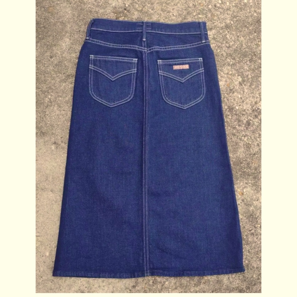 MOTHER Denim The Country Swooner Straight A Skirt - Ooh La La